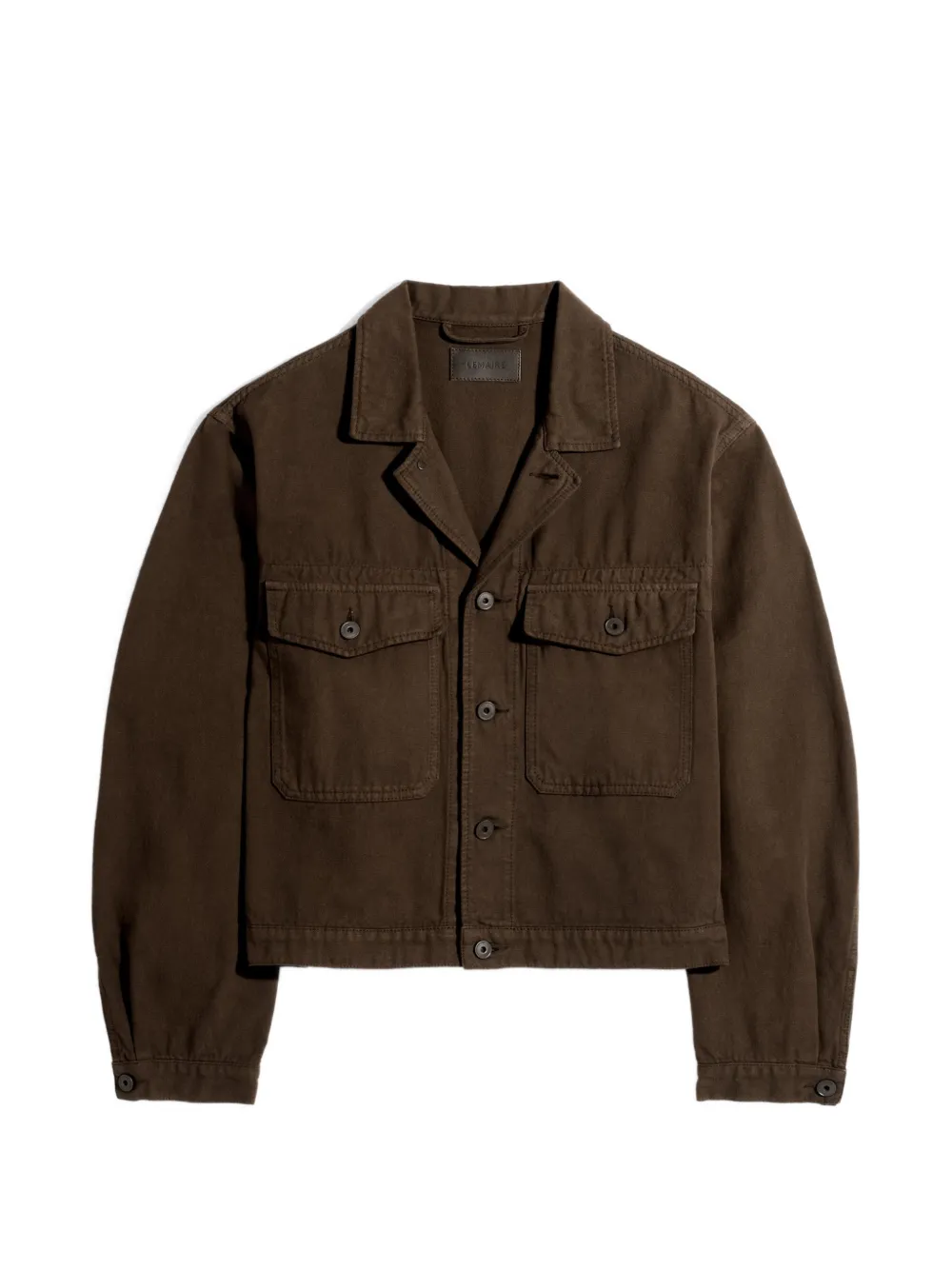 LEMAIRE flap-pocket trucker jacket | Brown | Image 1
