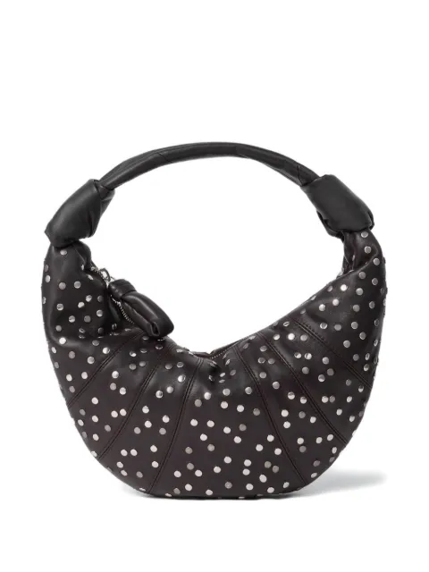 LEMAIRE mini Fortune Croissant studded tote bag