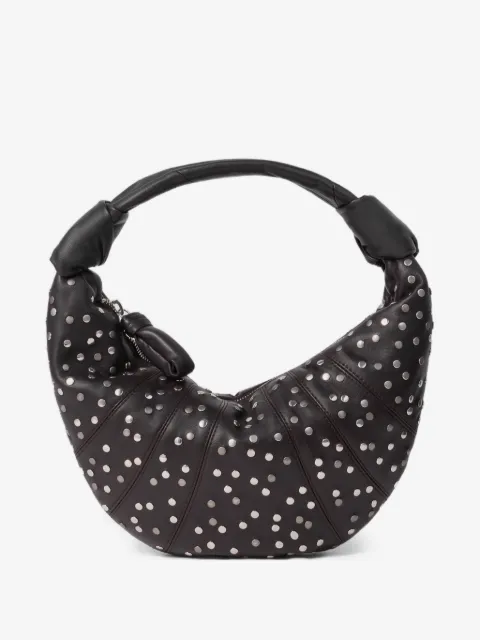 LEMAIRE mini Fortune Croissant studded tote bag