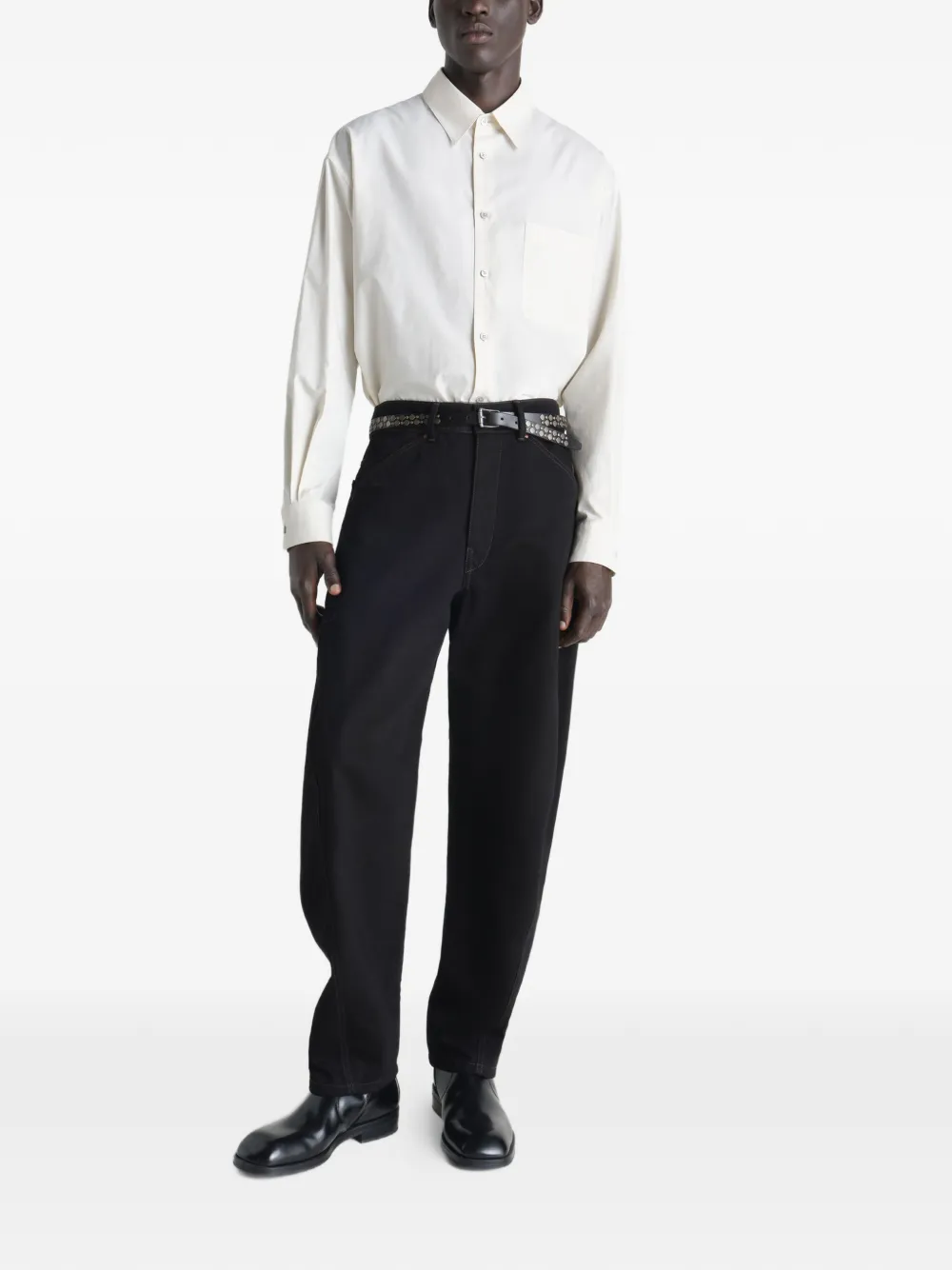 LEMAIRE 패치 포켓 레귤러 셔츠