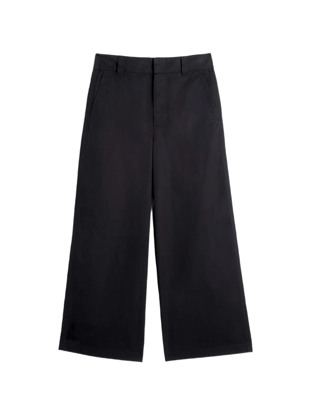 LEMAIRE прямые брюки с завышенной талией | черный