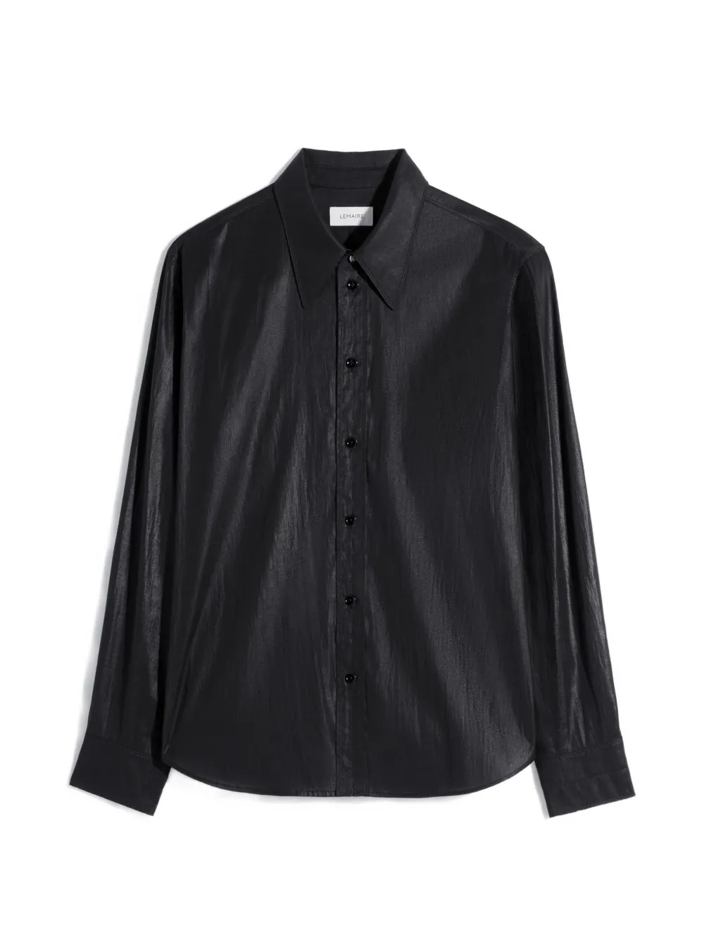LEMAIRE pointed-collar shirt - Nero