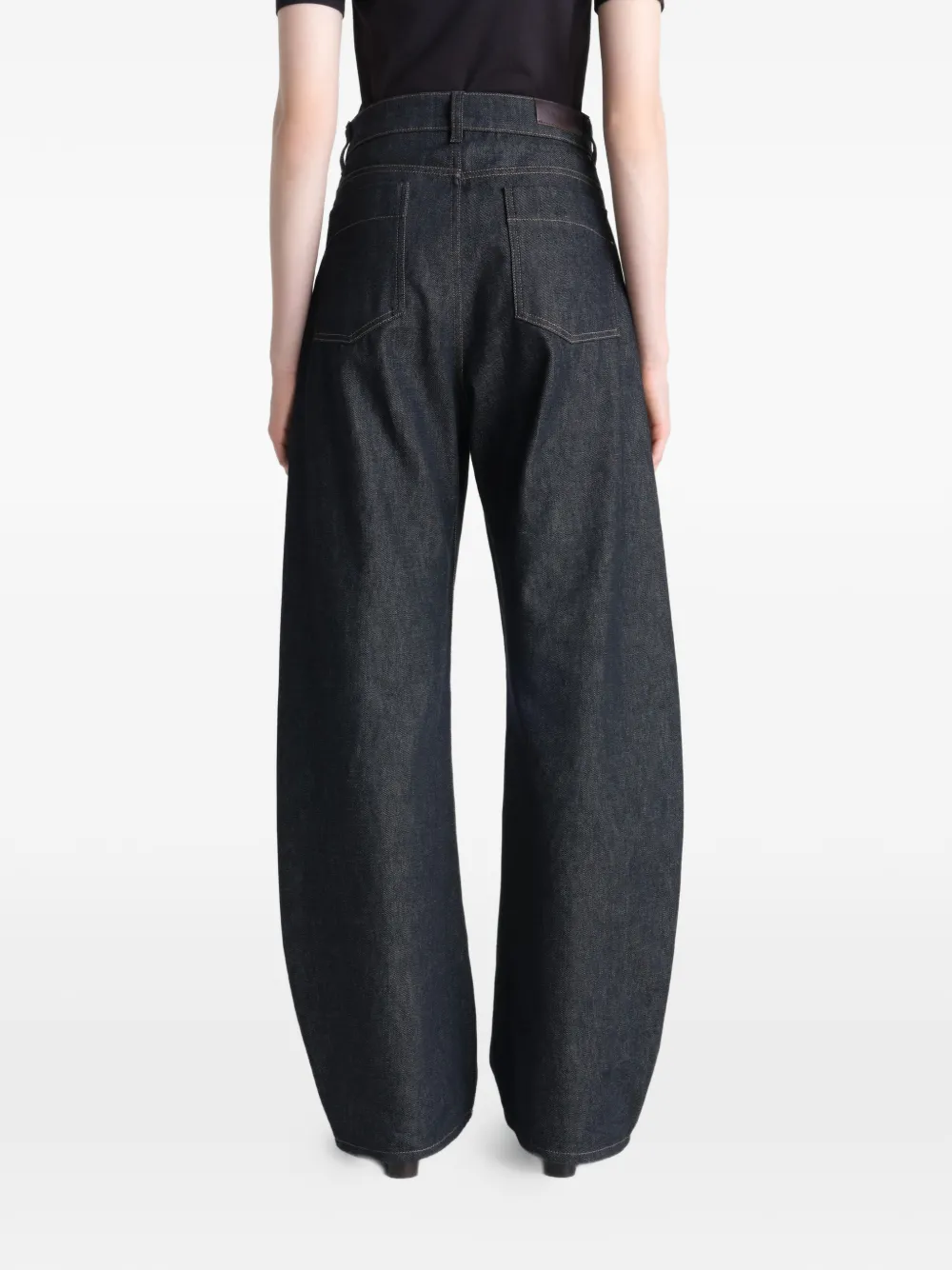 LEMAIRE Jeans met wijde pijpen Blauw