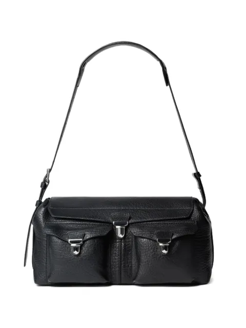 LEMAIRE leather flap shoulder bag