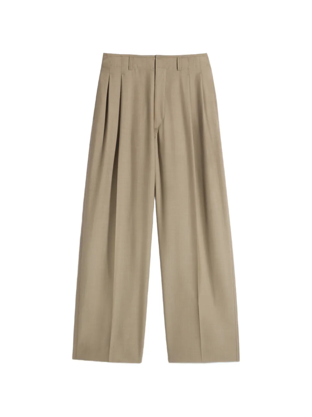 LEMAIRE pleated tailored trousers - Toni neutri