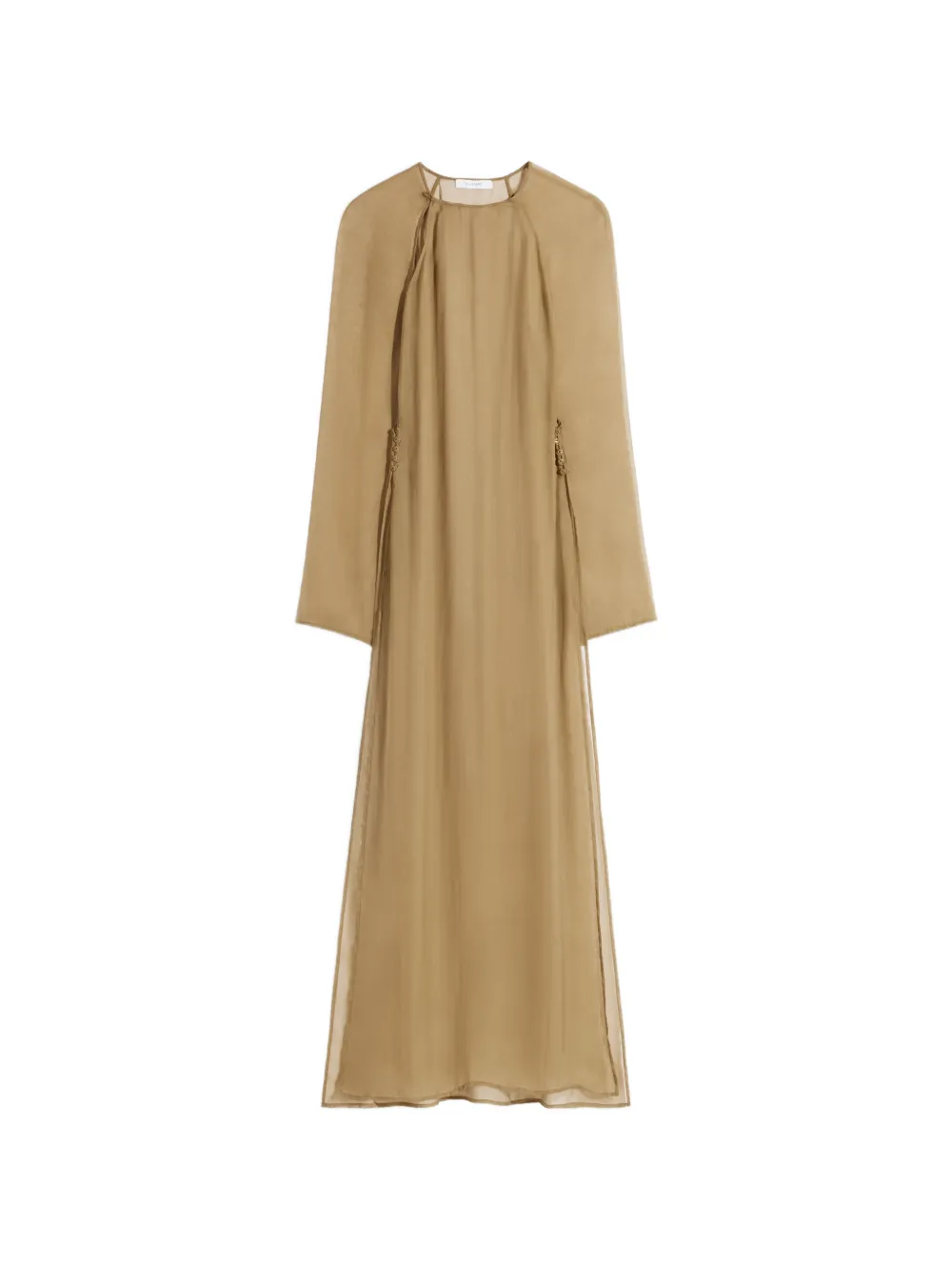 LEMAIRE side-split maxi dress - Neutrals