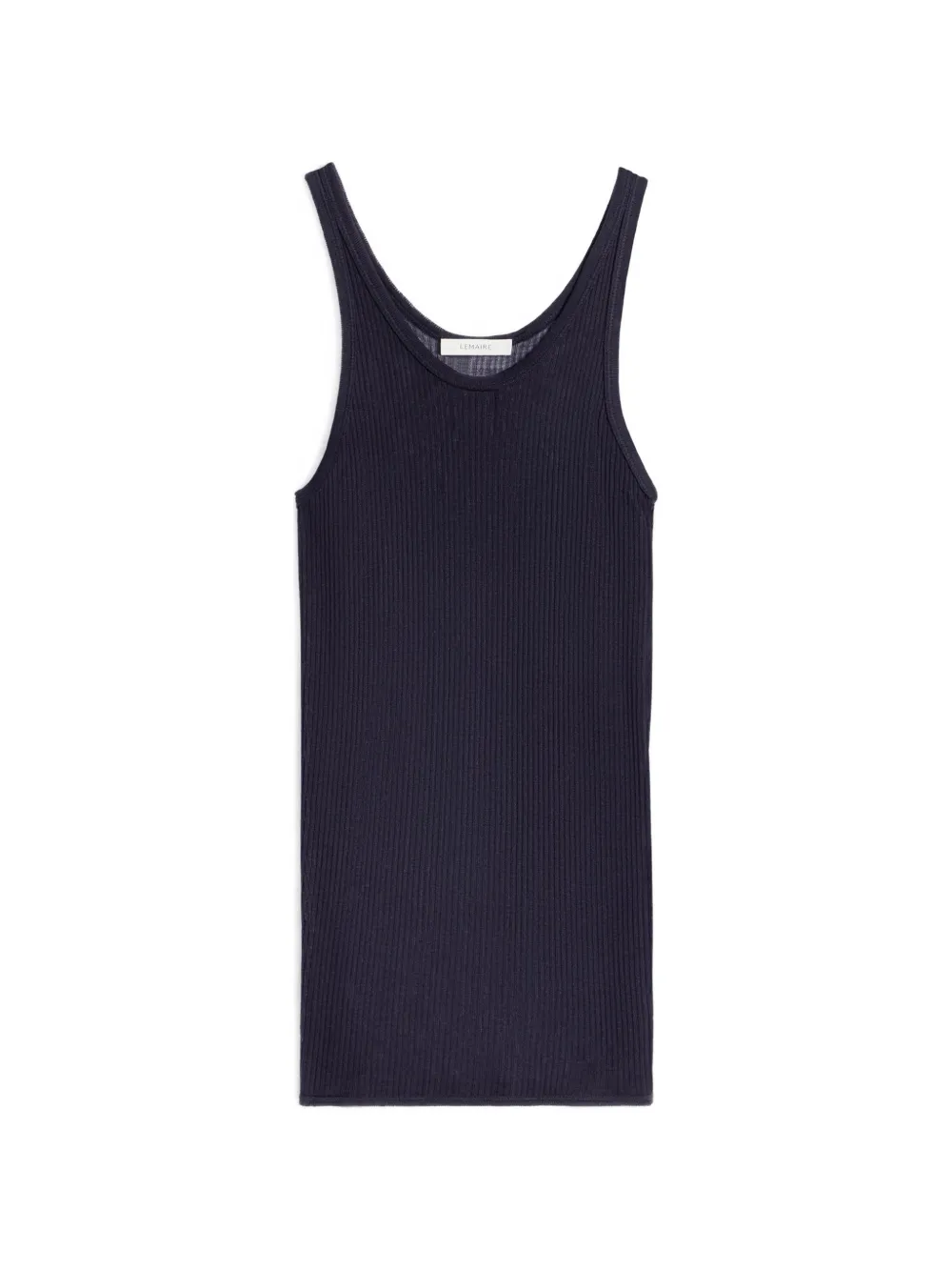 LEMAIRE ribbed tank top - Blu