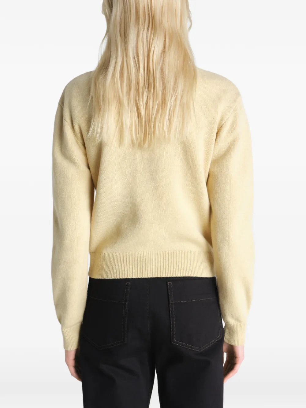 LEMAIRE Omkeerbaar vest met knopen Beige