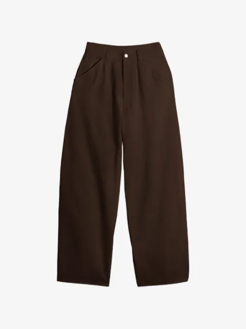 LEMAIRE large pants in dyed broken twill