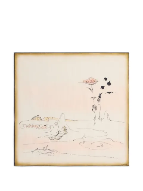 LEMAIRE mascada estampada