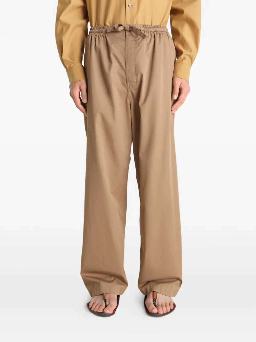  Lemaire Drawstring Trousers - Neutrals 