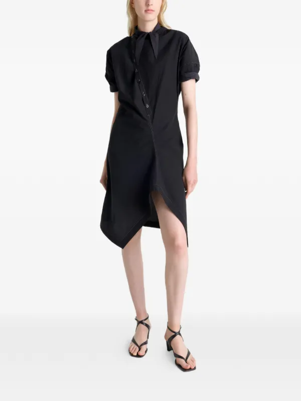 LEMAIRE シャツドレス | ブラック | FARFETCH JP