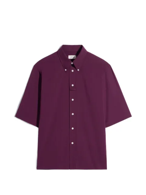LEMAIRE button-down loop short sleeve shirt