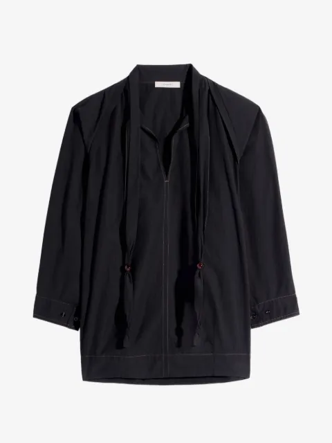 LEMAIRE chemise à col drapé