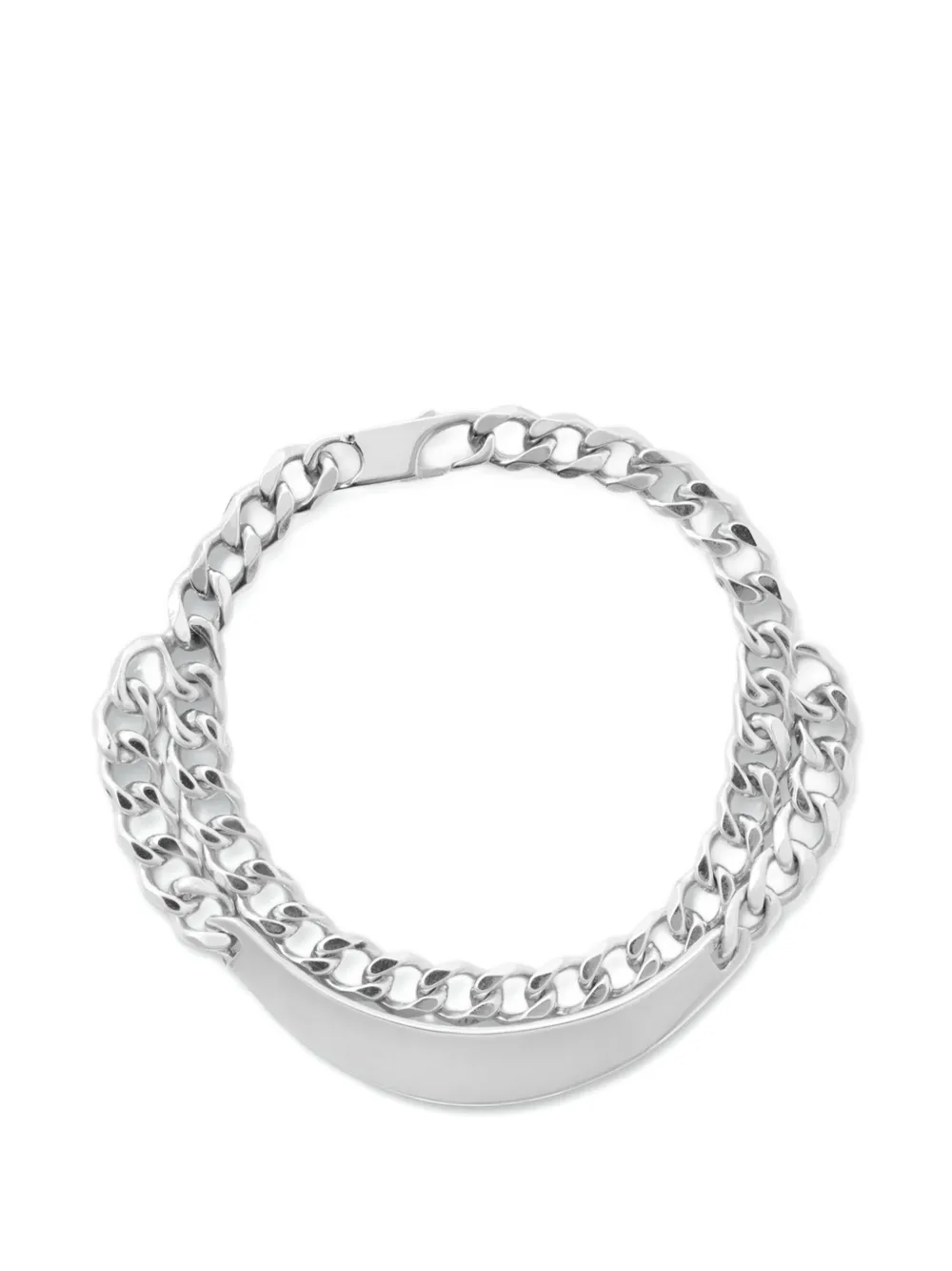 LEMAIRE ID chain bracelet - Argento
