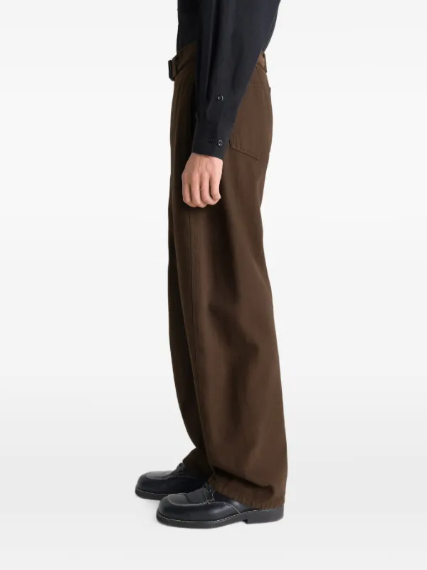 LEMAIRE Twisted Belted Jeans | Brown | FARFETCH
