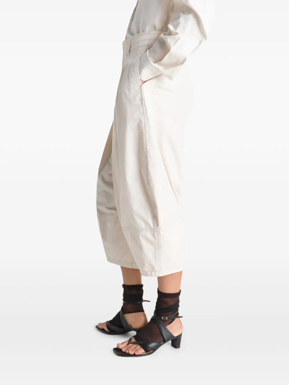 LEMAIRE Bermuda shorts Beige