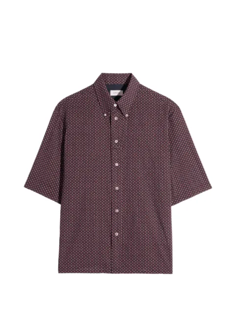 LEMAIRE geometric-print button-down shirt