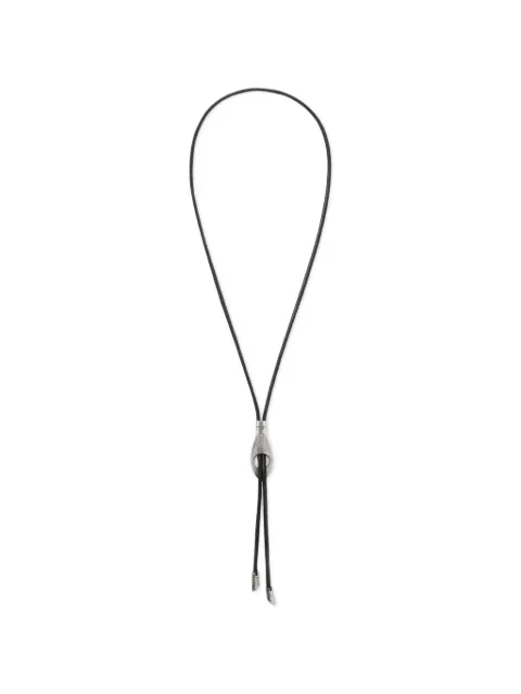LEMAIRE serpent sculptural bolo tie necklace