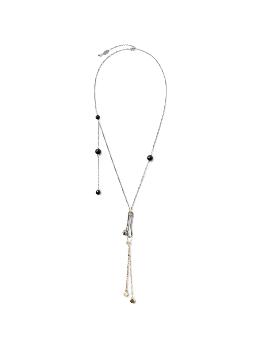 LEMAIRE thistle pendant necklace - Argento