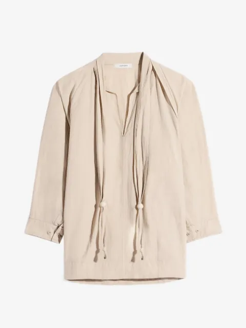 LEMAIRE chemise à manches longues et foulard