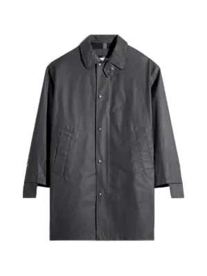Burberry バーバリー Car ツイルコート | グレー | FARFETCH JP