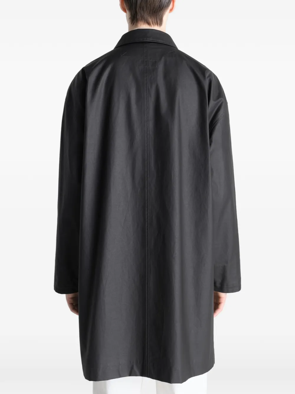 LEMAIRE フーデッド レインコート | ブラック | FARFETCH JP