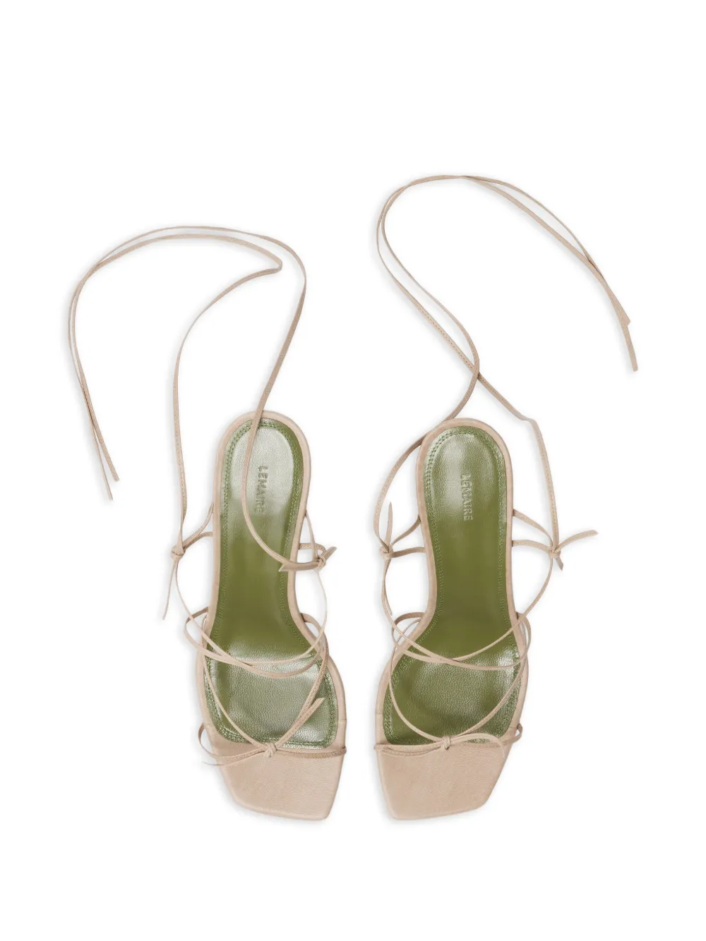 LEMAIRE Sandalen met enkelbandje Beige