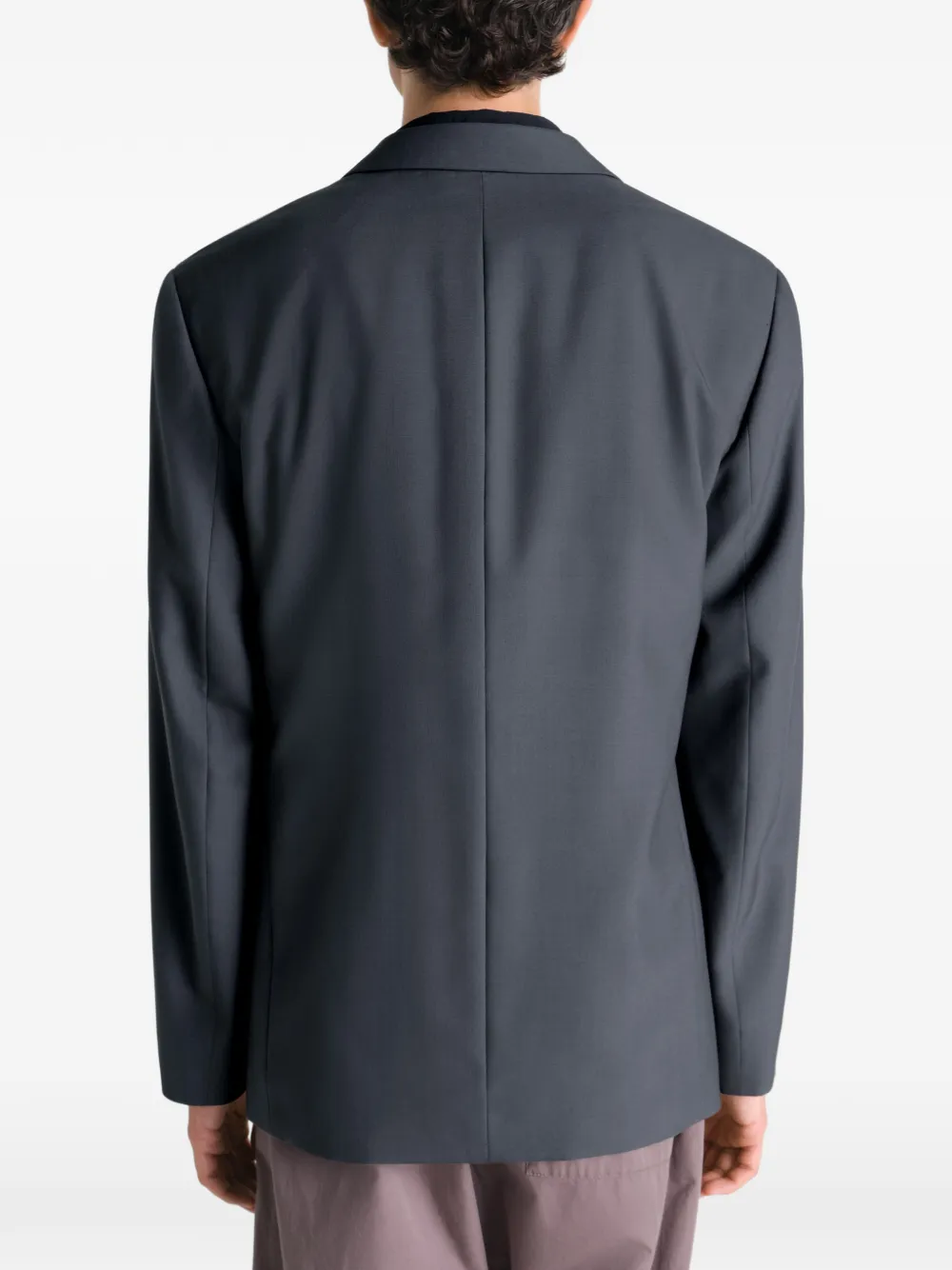 tailored double-breasted jacket