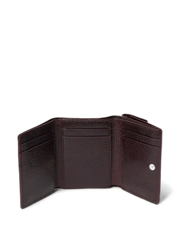 LEMAIRE Trifold Gear Coin Wallet | Brown | FARFETCH