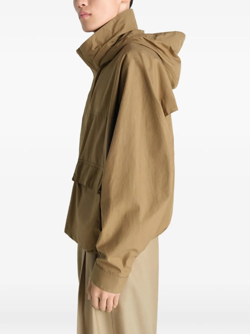 LEMAIRE Parka met capuchon Beige