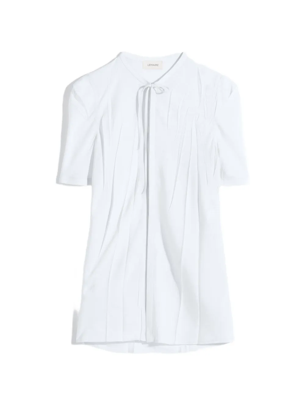 LEMAIRE Geplooide blouse Wit