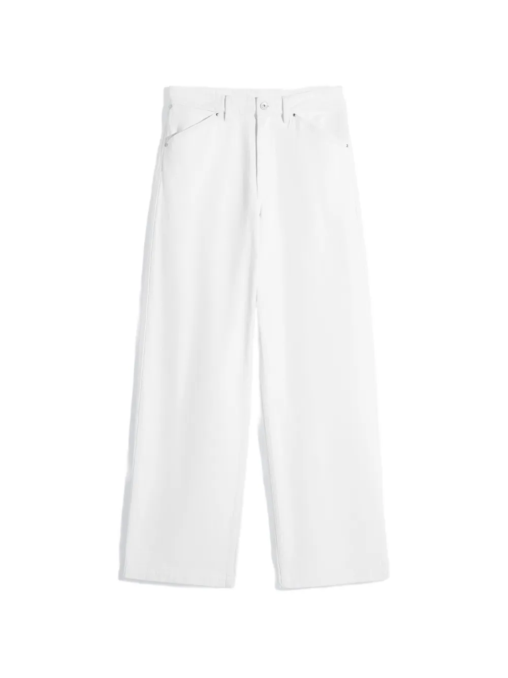 LEMAIRE wide-leg jeans - Bianco