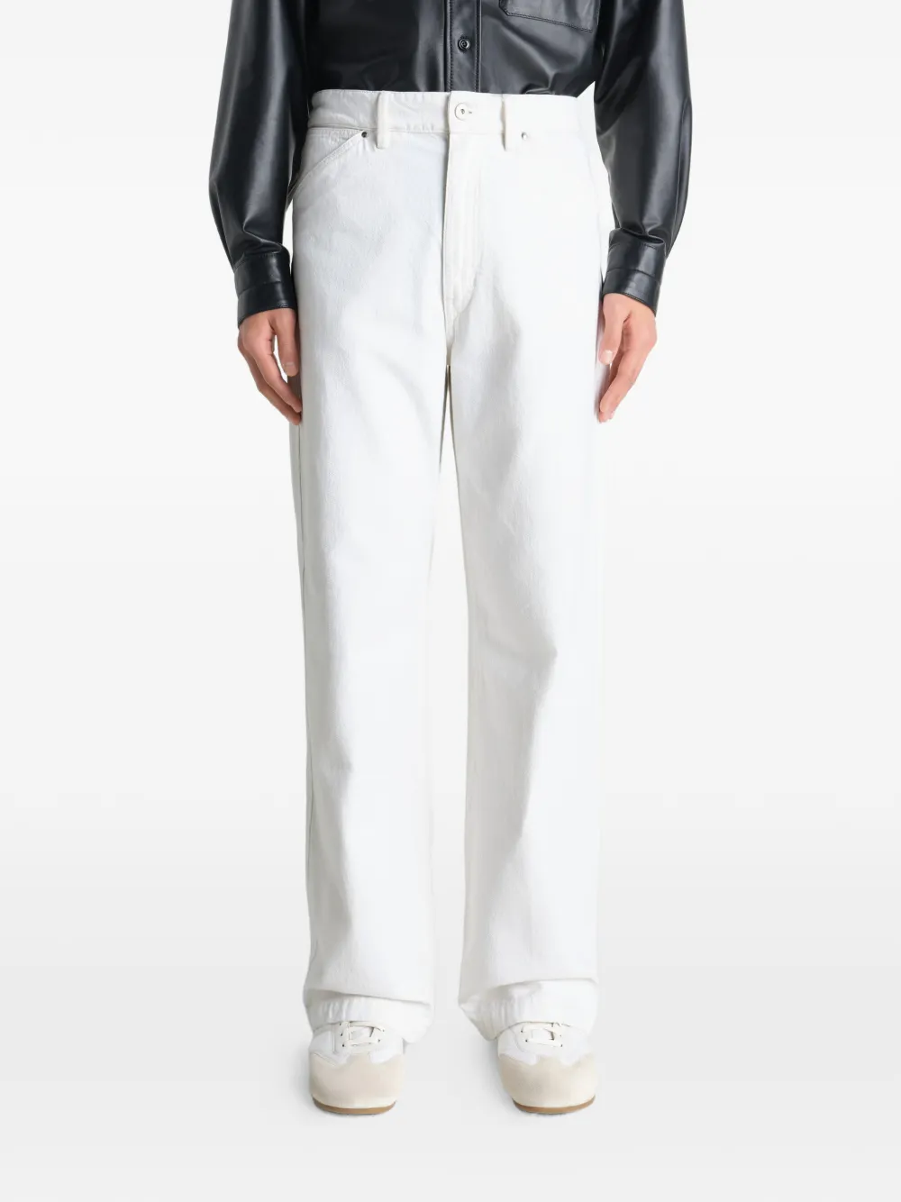 LEMAIRE Jeans met wijde pijpen Wit