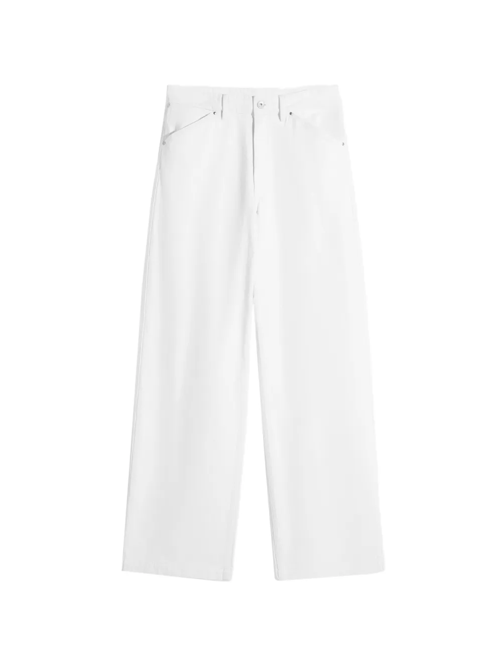 LEMAIRE wide-leg jeans - Bianco