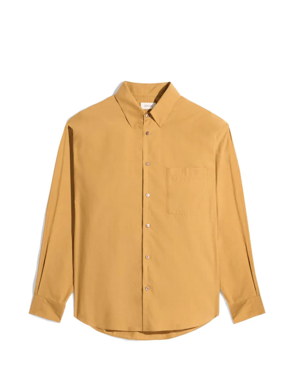 LEMAIRE Camicia con taschino - Marrone