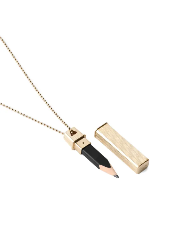 LEMAIRE ペンシルネックレス | ゴールドトーン | FARFETCH JP