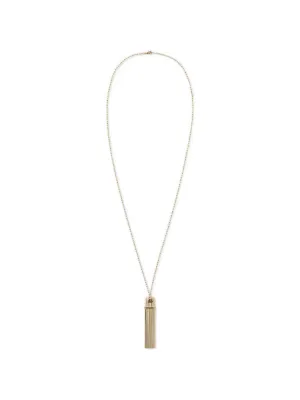 LEMAIRE Personal Brush Necklace | Silver | FARFETCH AZ