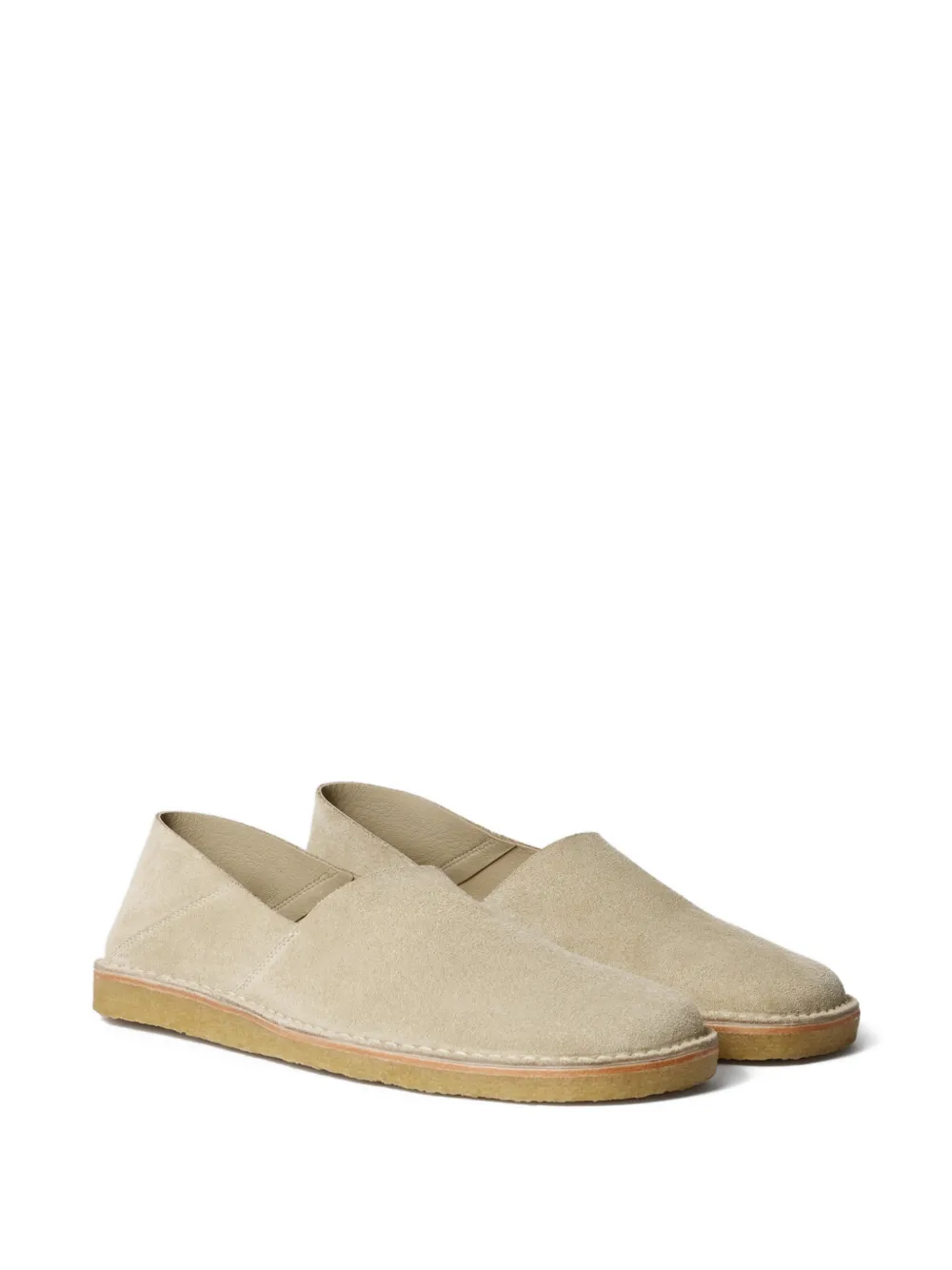 LEMAIRE Square loafers Beige
