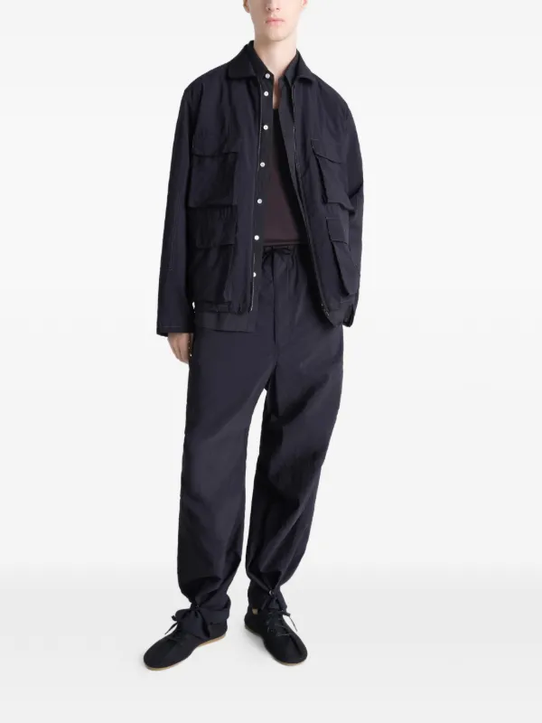 LEMAIRE Pocket Zip Jacket | Blue | FARFETCH NO