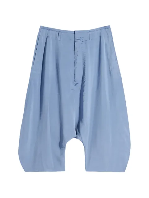 LEMAIRE pleated dropped bermuda shorts