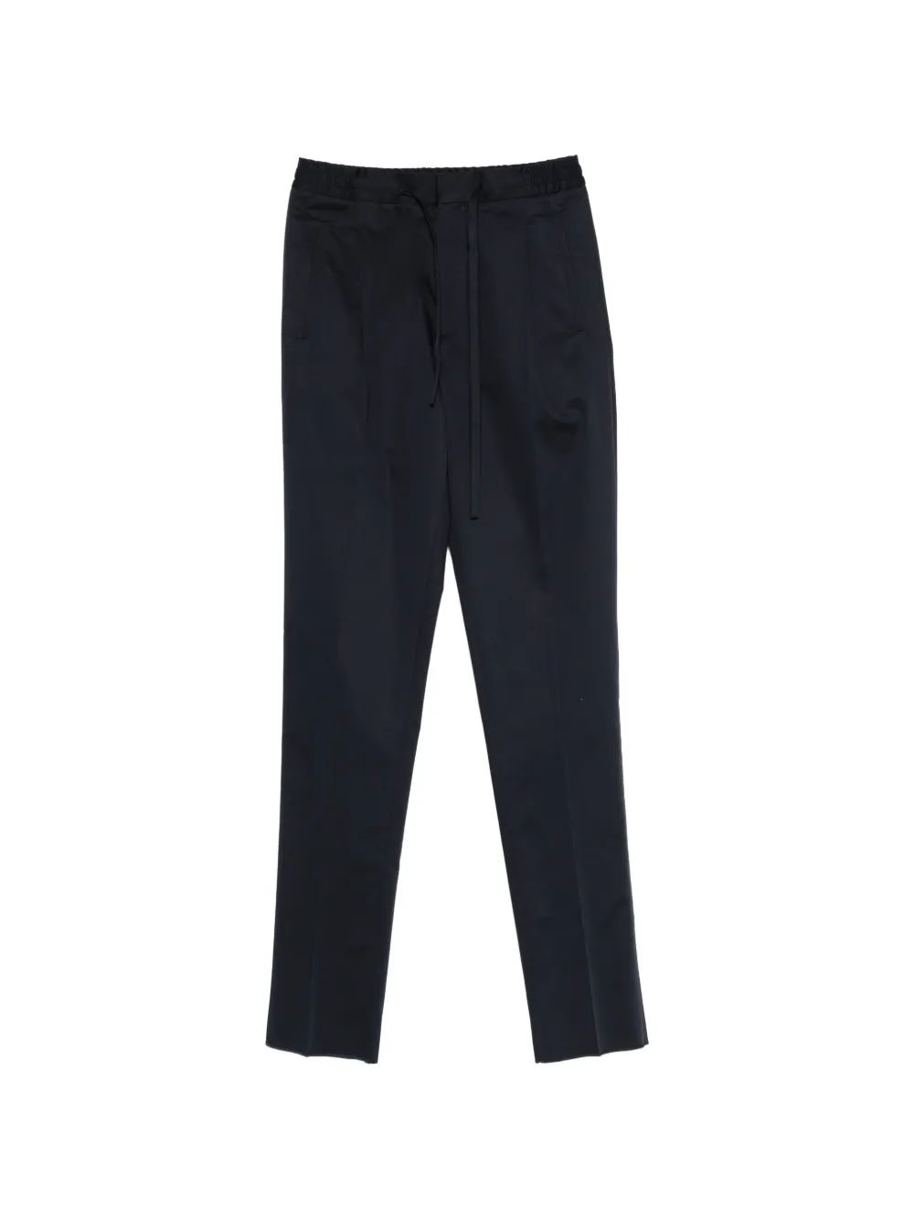 Lardini pleated drawstring trousers - Nero