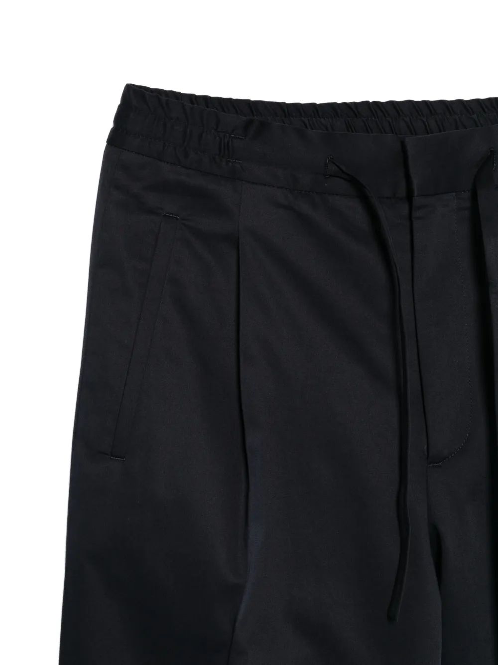 Lardini Broek met trekkoord Zwart