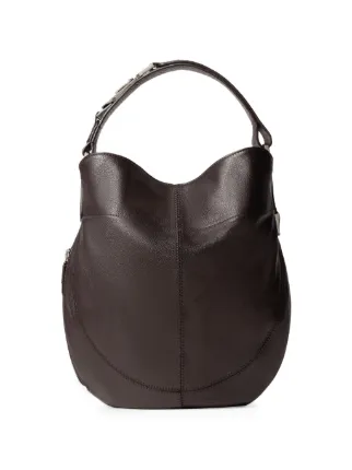 LEMAIRE Shoulder Bag Quiver Clip Bag In Leather | Brown | FARFETCH