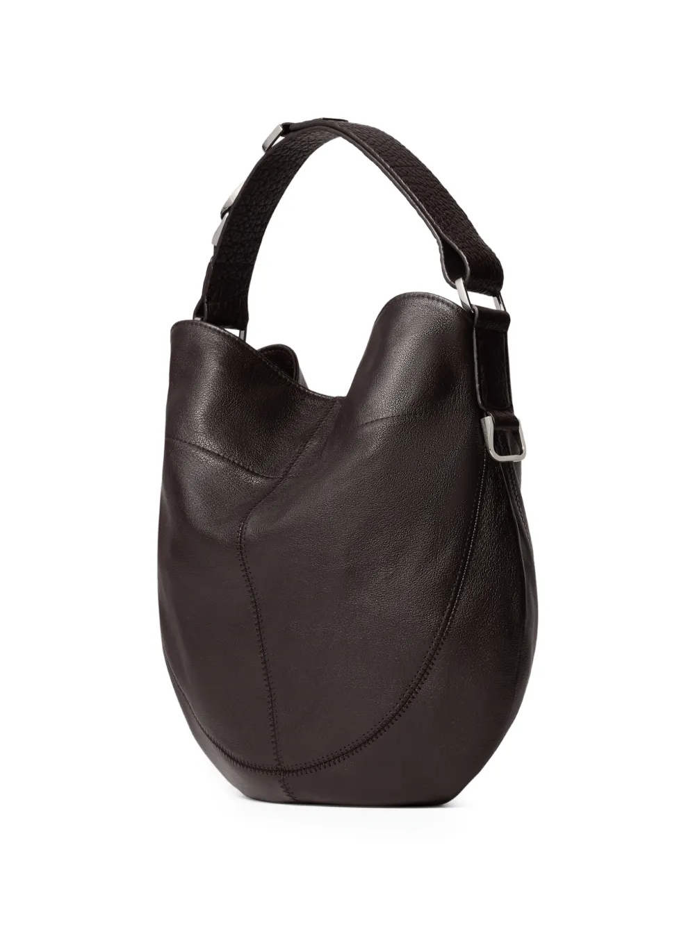  Lemaire Magnetic-closure Shoulder Bag - Brown 