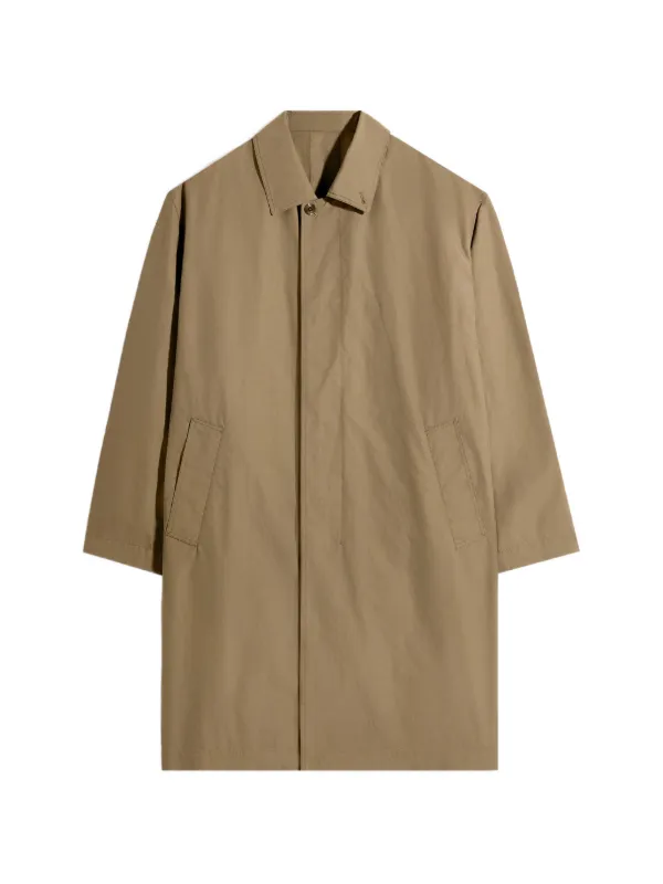 Lemaire Car Coat in Ventile® Cotton in Neutrals