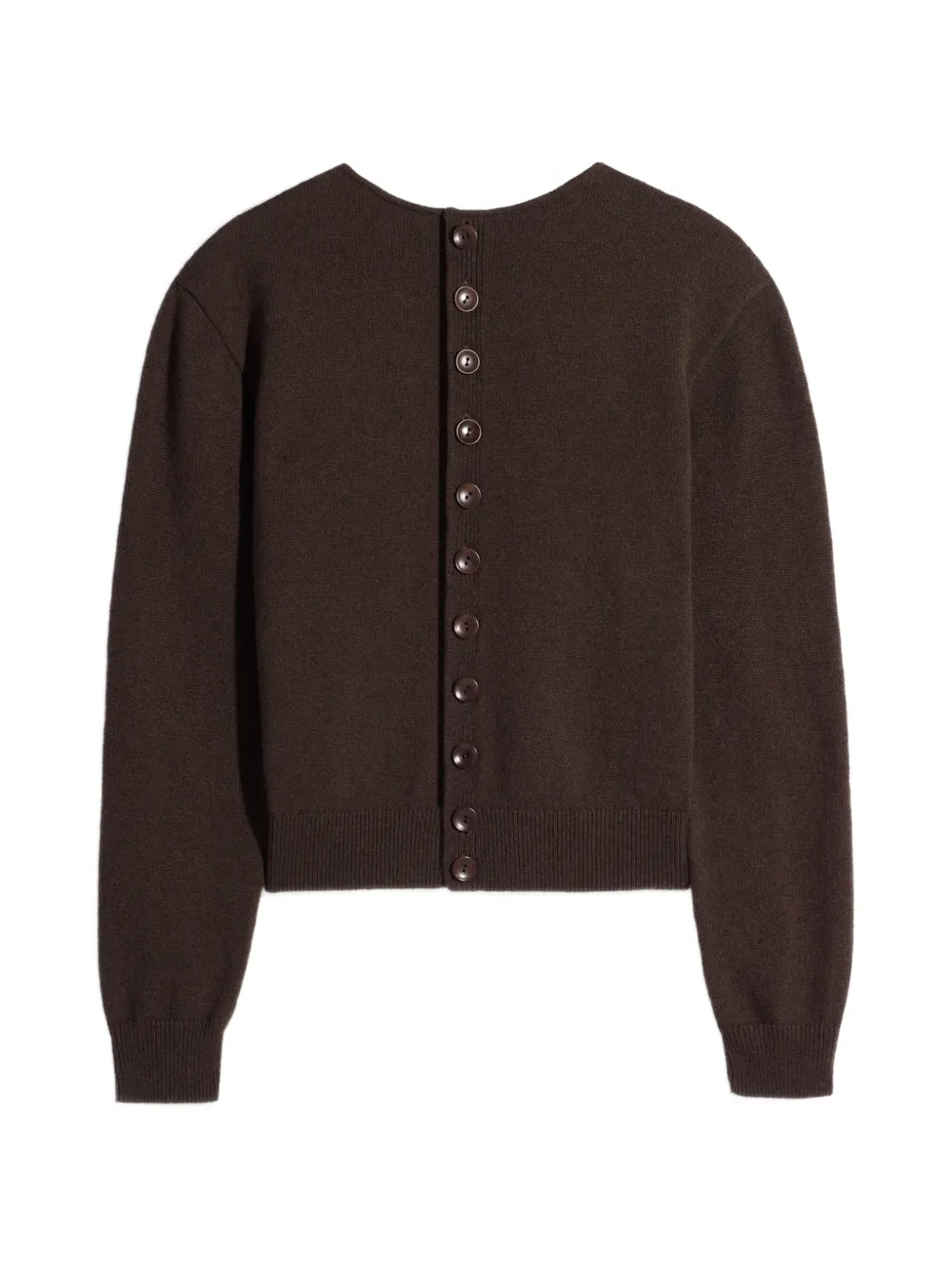 LEMAIRE buttoned cardigan - Marrone