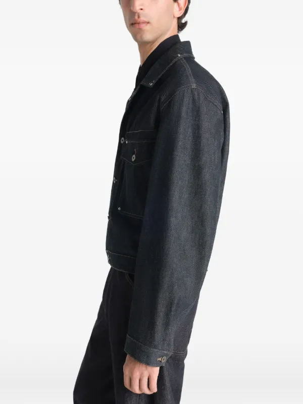 LEMAIRE スタッズ デニムジャケット | ブルー | FARFETCH JP