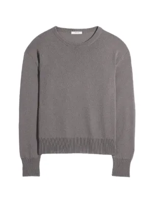 Saint Laurent クルーネック プルオーバー | グレー | FARFETCH JP