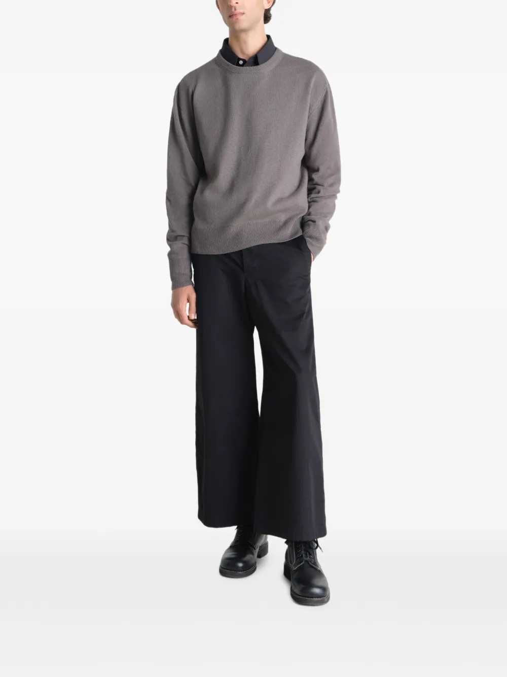  Lemaire Crew-neck Sweater - Grey 